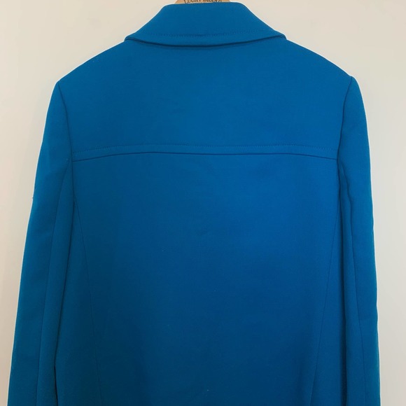 NWT Ann Taylor Long Sleeve Blazer Medium Mid-length Button-front Lined - Picture 13 of 16